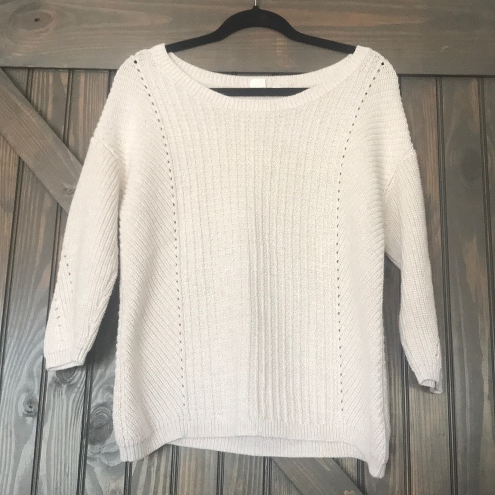 Cream SUPER SOFT cozy sweater!!